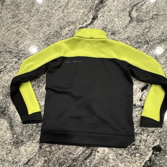 Obermeyer Boy's Rev Fleece Jacket in Green/Black Size Medium L81313 #1009 - Picture 12 of 12